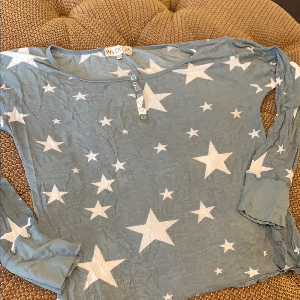 Wildfox long sleeve top
